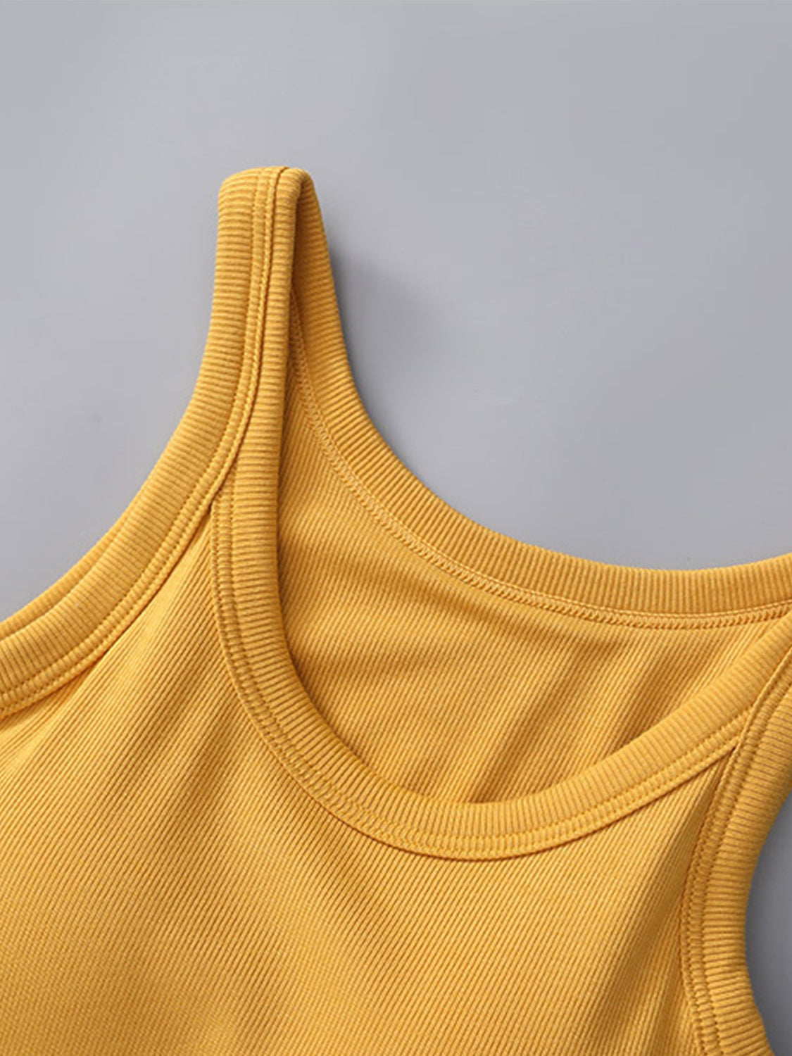 Round Neck Tank with Bra - GLS Clothing Shop