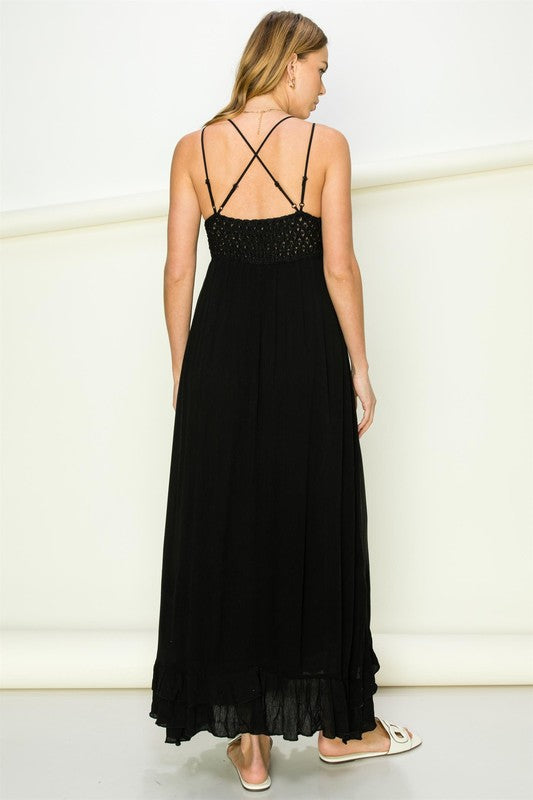 In Love Bustier Lace Maxi Dress - GLS Clothing Shop
