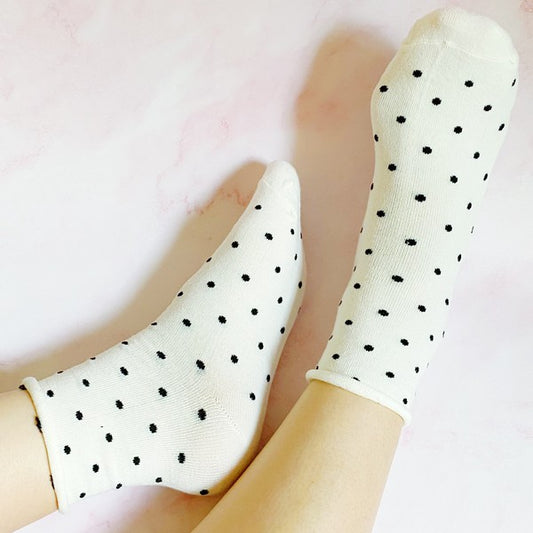 Precious Polka Dot Socks Set Of 3 Pairs - GLS Clothing Shop