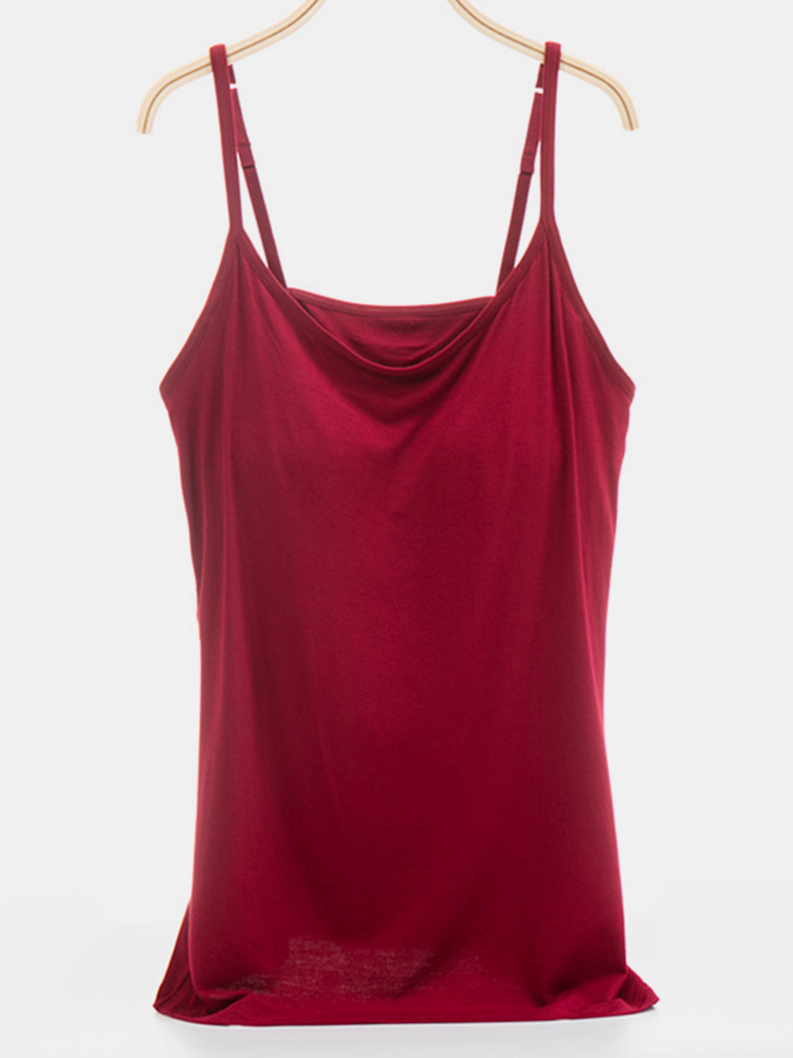 Scoop Neck Adjustable Strap Cami - GLS Clothing Shop