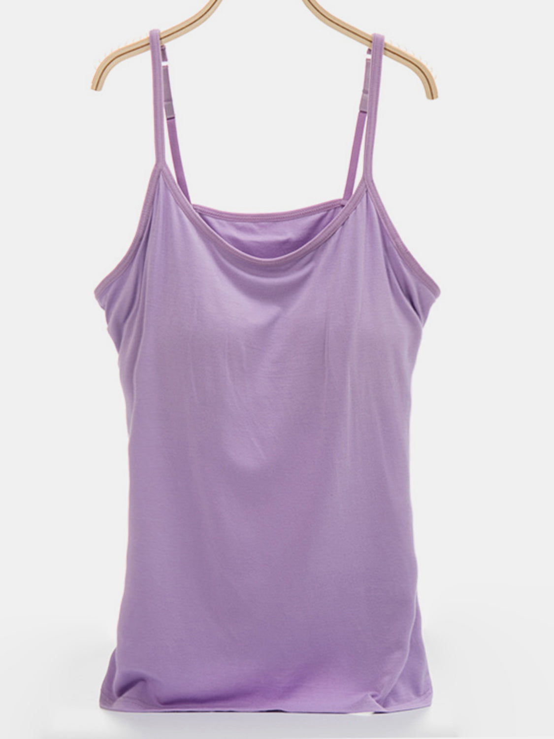 Scoop Neck Adjustable Strap Cami - GLS Clothing Shop