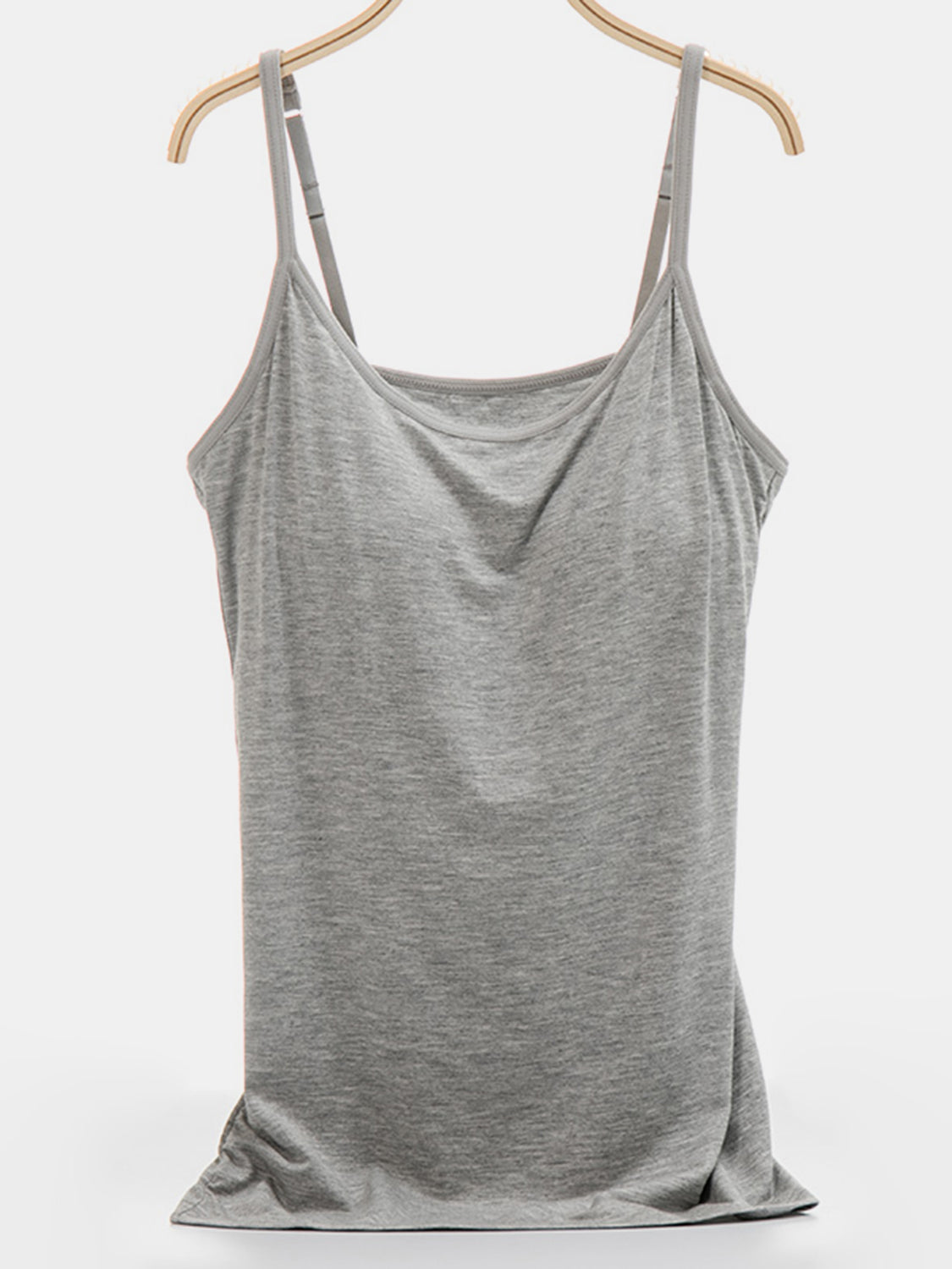 Scoop Neck Adjustable Strap Cami - GLS Clothing Shop