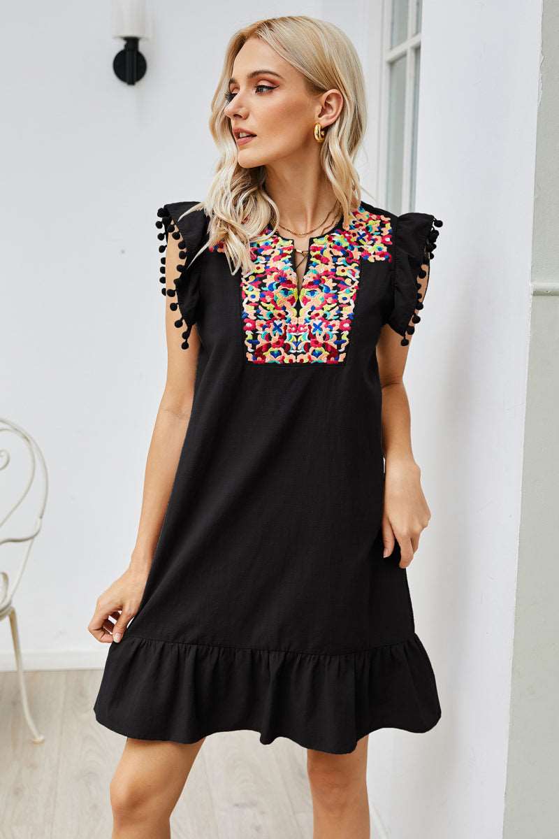 Black Boho Dress - GLS Clothing Shop