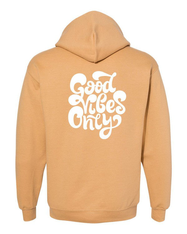 Good Vibes Only Sunset Hoodie Sweatshirt - GLS Clothing Shop