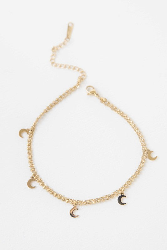 La Lune Anklet - GLS Clothing Shop