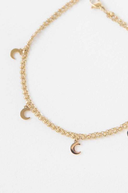 La Lune Anklet - GLS Clothing Shop