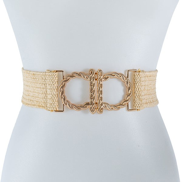 STRAW FASHION ONE SIZE BELT - GLS Clothing Shop