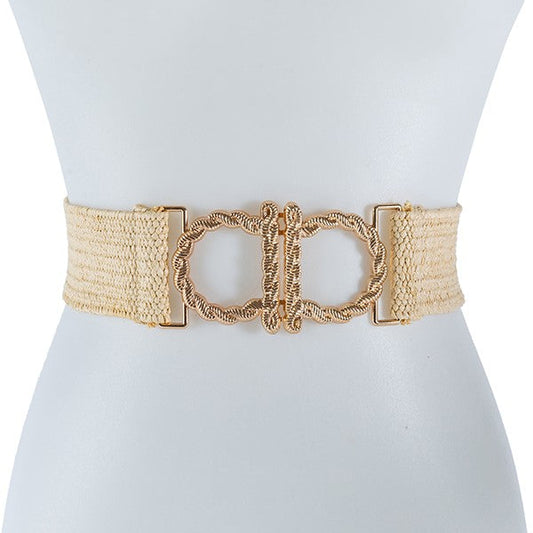 STRAW FASHION ONE SIZE BELT - GLS Clothing Shop