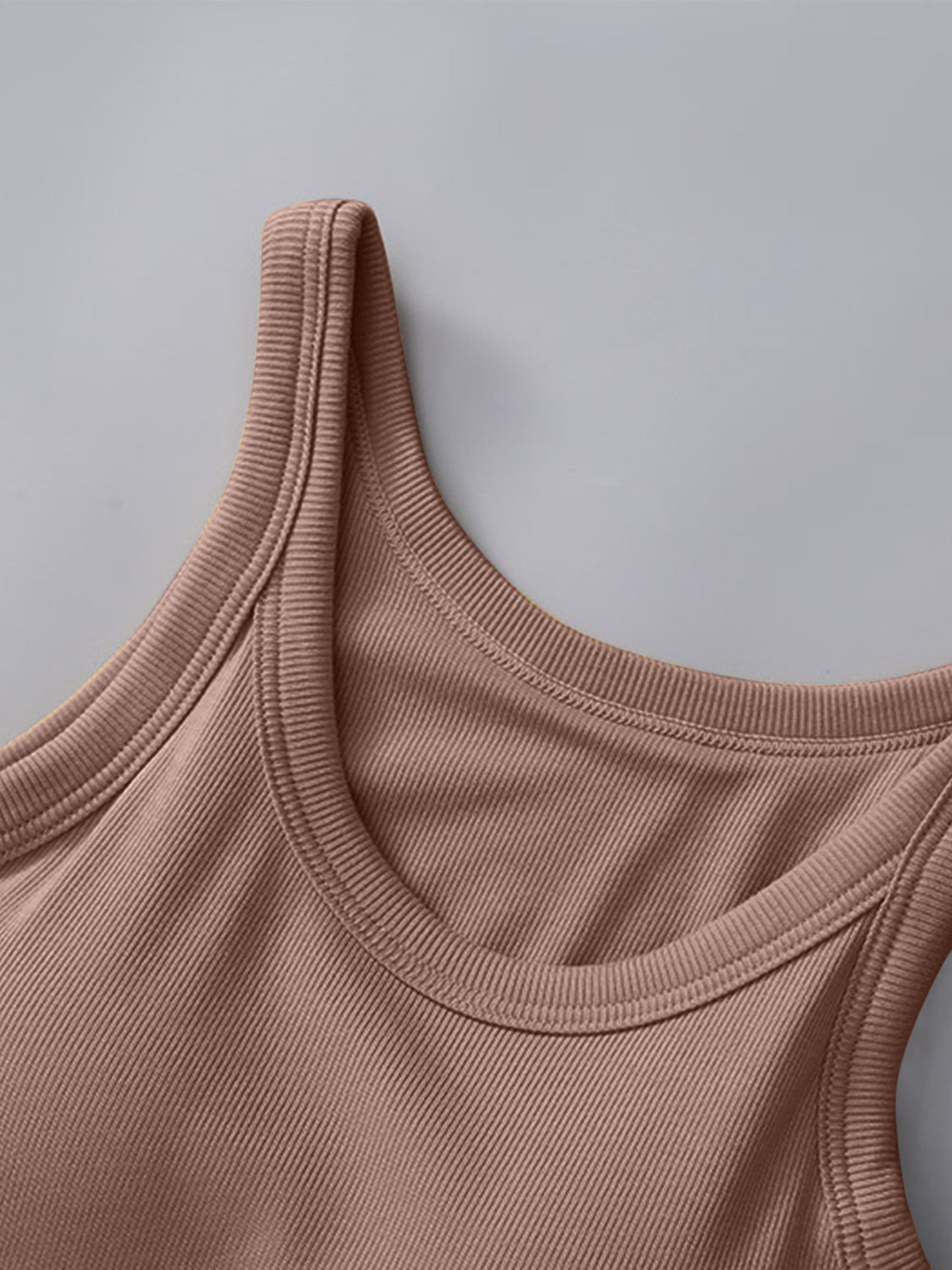 Round Neck Tank with Bra - GLS Clothing Shop