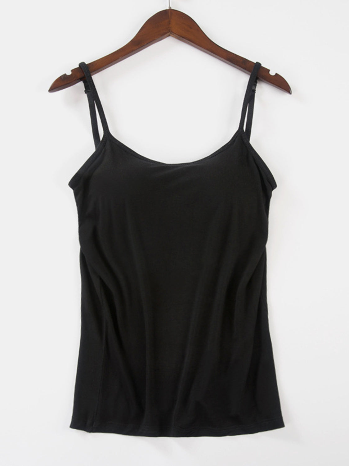 Scoop Neck Adjustable Strap Cami - GLS Clothing Shop