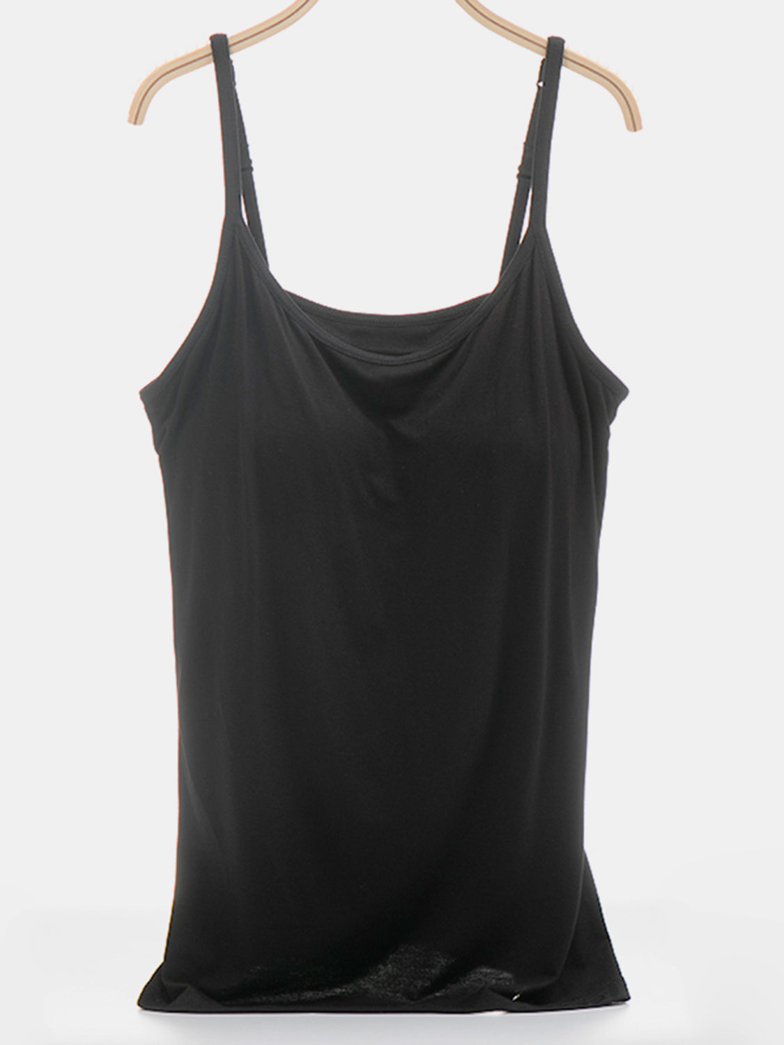 Scoop Neck Adjustable Strap Cami - GLS Clothing Shop