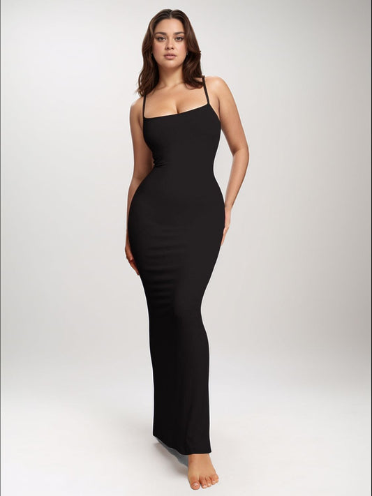 Basic Bae Built-In Shapewear Sleeveless Maxi Dress - GLS Clothing Shop