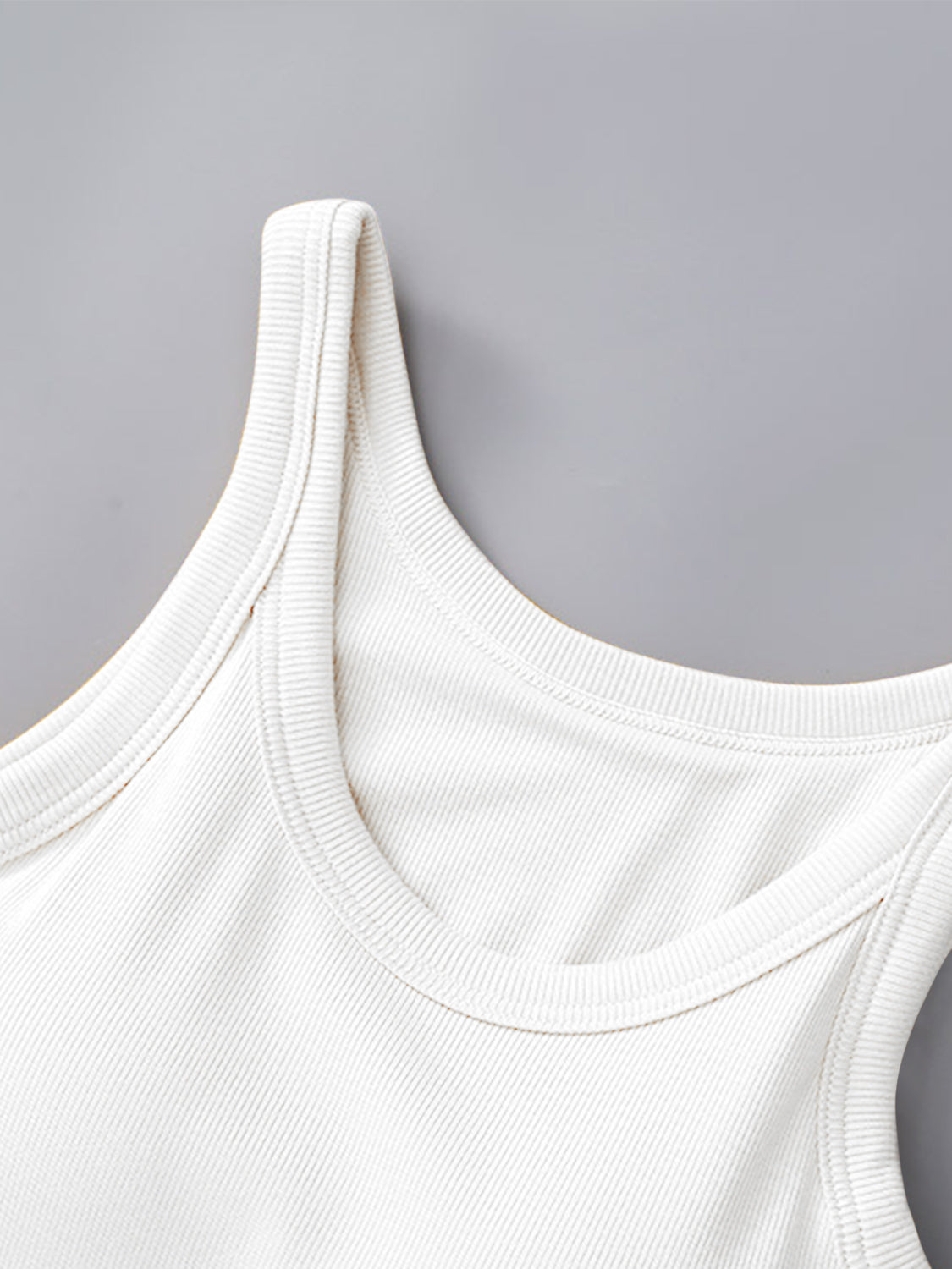 Round Neck Tank with Bra - GLS Clothing Shop